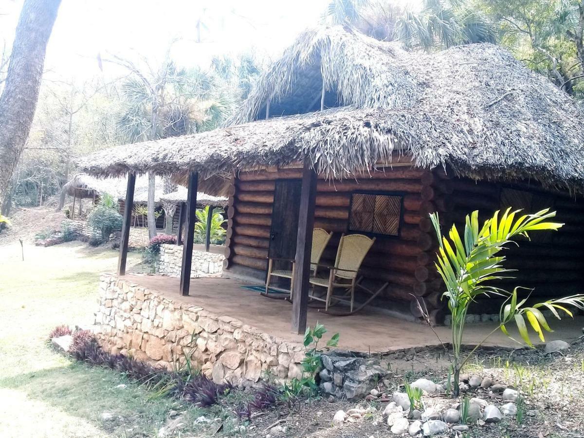 Cabanas Sierraverde Huasteca Potosina'Palo De Rosa Villa ทามาโซโป ภายนอก รูปภาพ